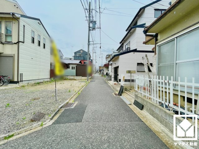 伏見区深草十九軒町の前面道路含む現地写真