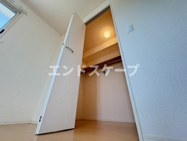 フェリーチェ　Ｂの収納|高崎、前橋のお部屋探しはエンドスケープまで！お客様の理想お聞かせ下さい♪