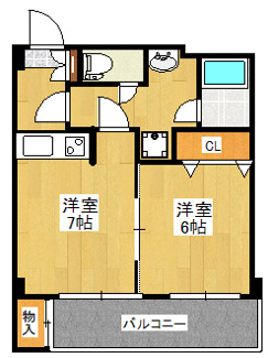 【間取り】 | 第六ショーケービル