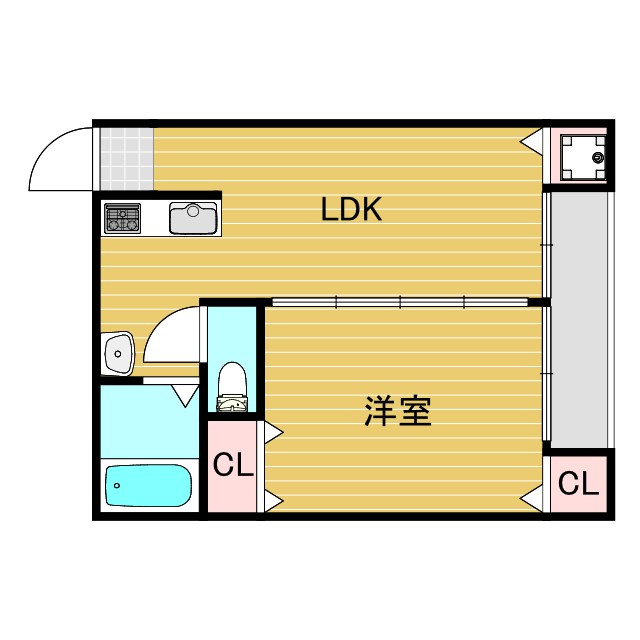 第2大栄マンションの間取り