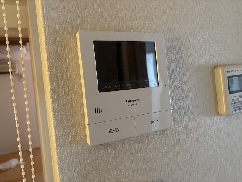 連島町連島戸建ての防犯設備