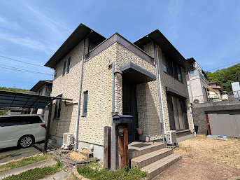 連島町連島戸建ての外観