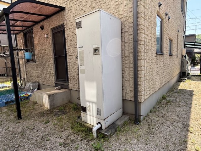 連島町連島戸建ての庭