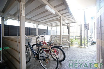 【その他共用部分】 | ロジェ桜本町 | 敷地内駐輪場