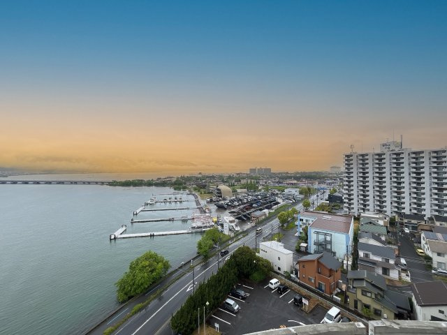 琵琶湖プラザの展望