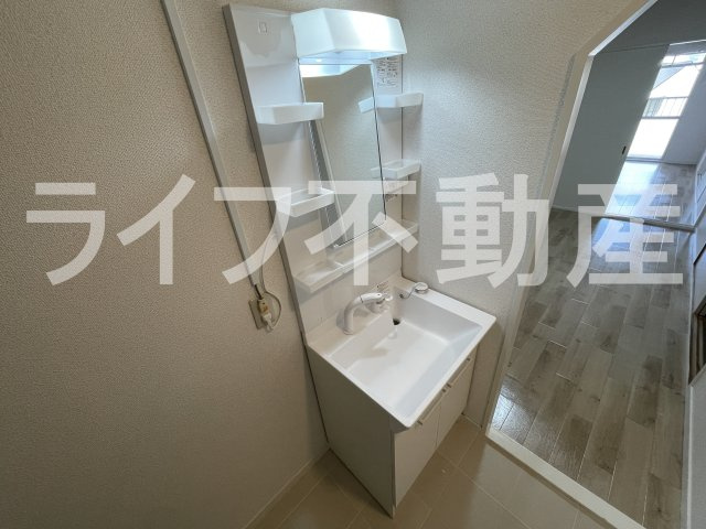 リアライズ住道南の洗面所