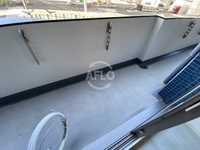 プレサンスOSAKA DOMECITYクロスティのバルコニー|プレサンスOSAKA DOMECITYクロスティ（プレサンスオオサカドームシティクロスティ）　バルコニー