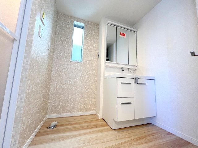 立川市柴崎町1丁目　新築の洗面所