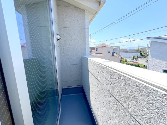 立川市柴崎町1丁目　新築のバルコニー