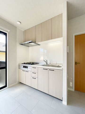 ハイツみずほA棟のキッチン|お料理しやすいキッチンです