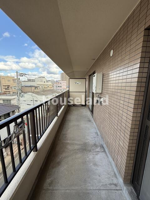 リベラルパレス新留のバルコニー