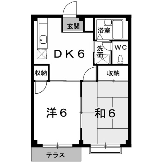 【間取り】 | エルディム．大須賀