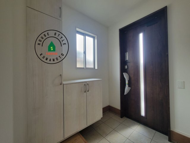 熊本市南区出仲間7丁目第3-1棟（1号棟）　の防犯設備|二重ロックでしっかり防犯対策ができます。