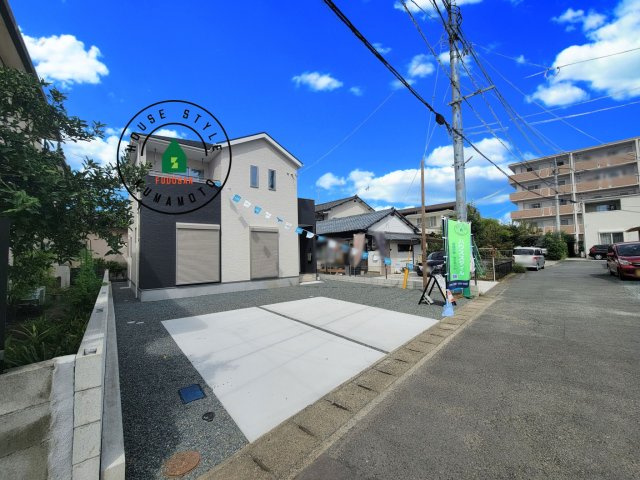 熊本市南区出仲間7丁目第3-1棟（1号棟）　の前面道路含む現地写真|見学の時間などお気軽にお問い合わせ下さい。