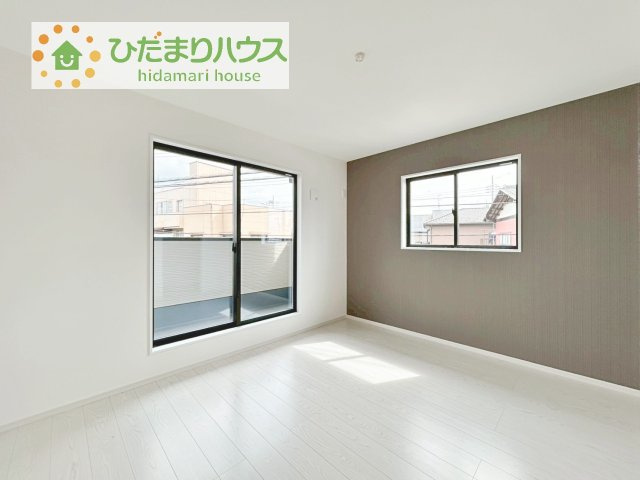 【寝室】 | 取手市白山6期　新築戸建　2号棟 | 大きなベッドを置いても余裕の広さの主寝室♪♪