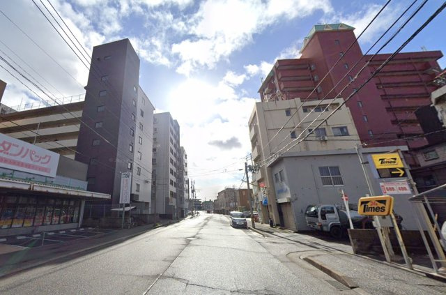 鹿児島市甲突町　一棟マンションの外観
