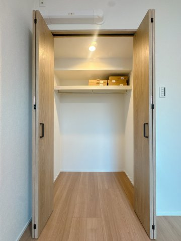 【収納】 | コアマンション和白東パセオ☆仲介手数料無料☆ | 適度な高さで仕切られた「段」が実用的でいいですね♪