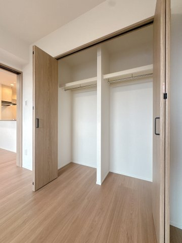 【収納】 | コアマンション和白東パセオ☆仲介手数料無料☆ | たくさんあっても困らないのが収納スペース。ひとつでこれだけ大きいとずいぶん助かります