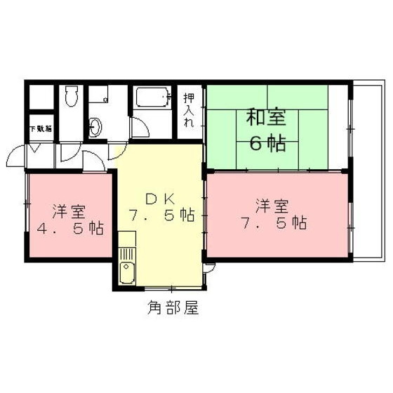 岐阜市忠節町３丁目のアパートの外観