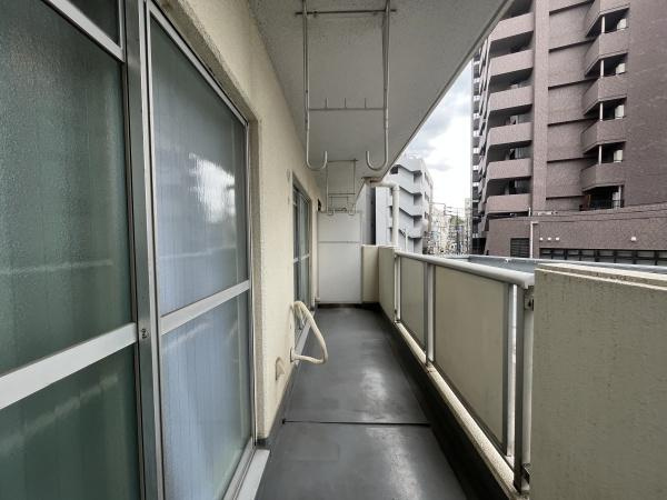 【バルコニー】 | サンハイツ綱島 | 日当たりのよいバルコニー