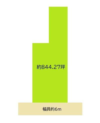 海南市且来　土地の土地図