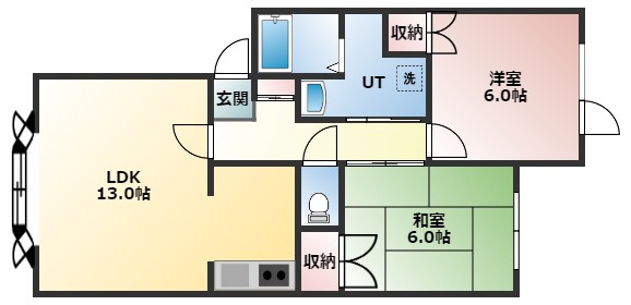 【間取り】 | ティナ | 間取りです