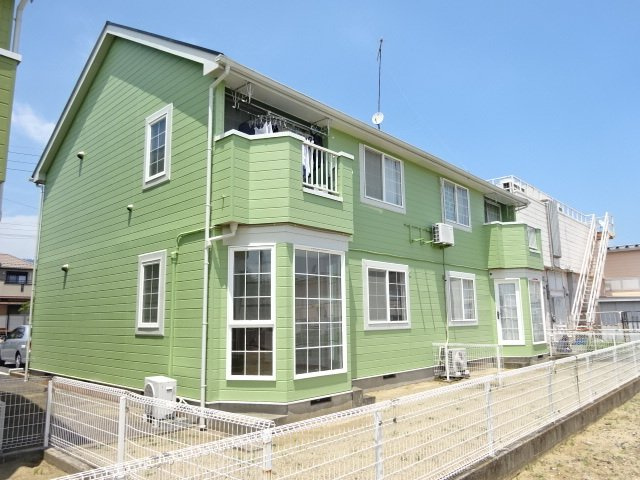 東松園レジデンスＢの外観|外観もきれいです