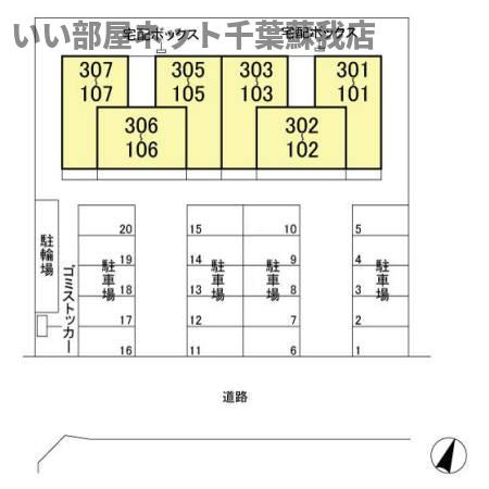 ラテルの区画図
