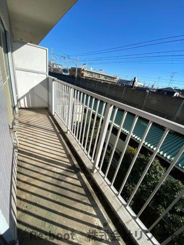 ブルームライフ市川（旧エヴァーグリーン市川）のバルコニー