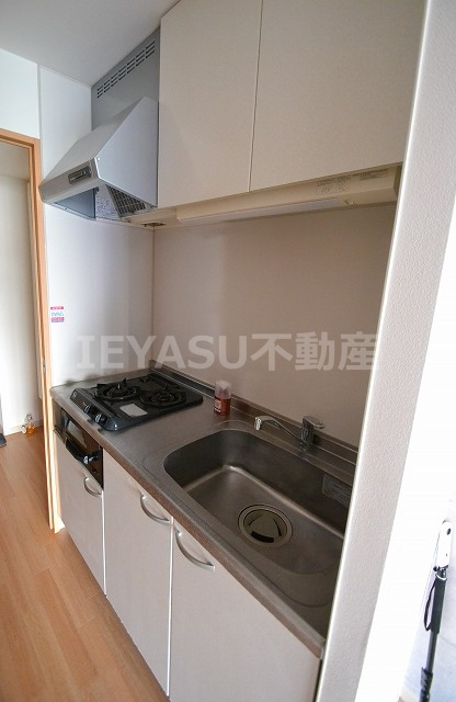 リーベングランツ平和大通りのキッチン