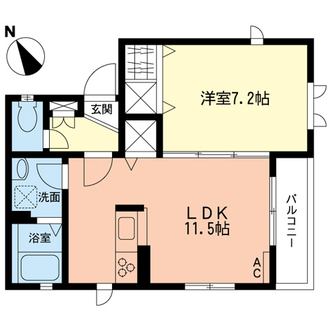 エスポワールコトーの間取り