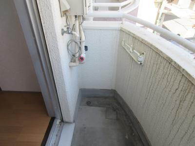 サンハイム島谷の設備|洗濯機はベランダ設置