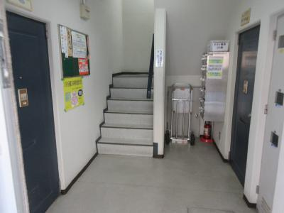 サンハイム島谷のエントランス