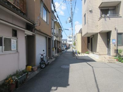 サンハイム島谷の周辺|前面道路