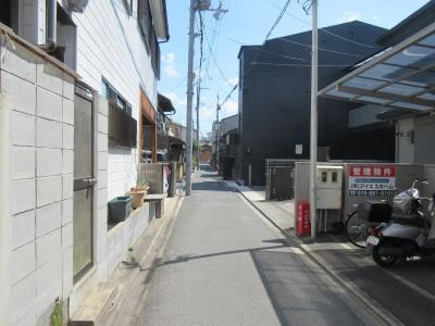 サンハイム島谷の地図|前面道路