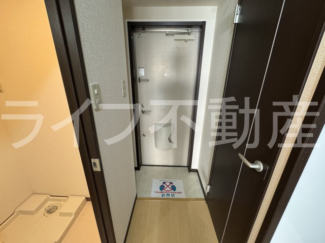 アルベージュ八戸ノ里Ⅰ番館の玄関|毎日通る玄関はこちらです