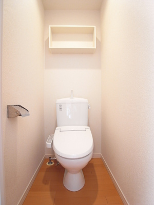 【トイレ】 | リブリ・パーシモン | 落ち着いたトイレです