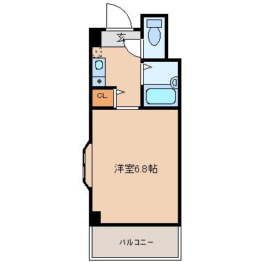 【間取り】 | ブルグリンコート梅田北