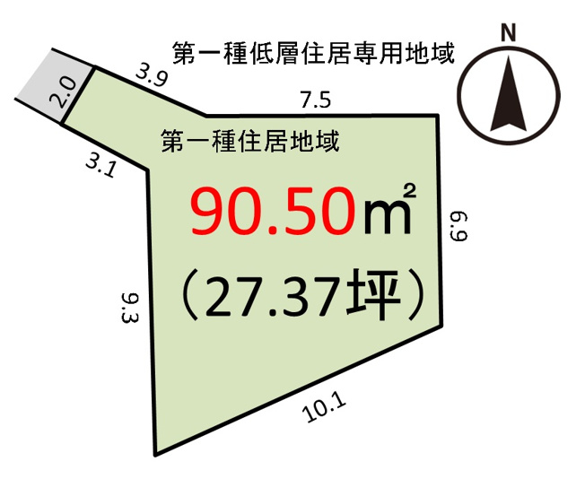 【土地図】 | 松戸市八ヶ崎6丁目