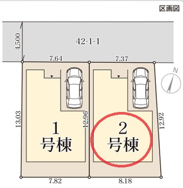 【区画図】 | リーブルガーデン神戸市中央区熊内町 | 区画図
