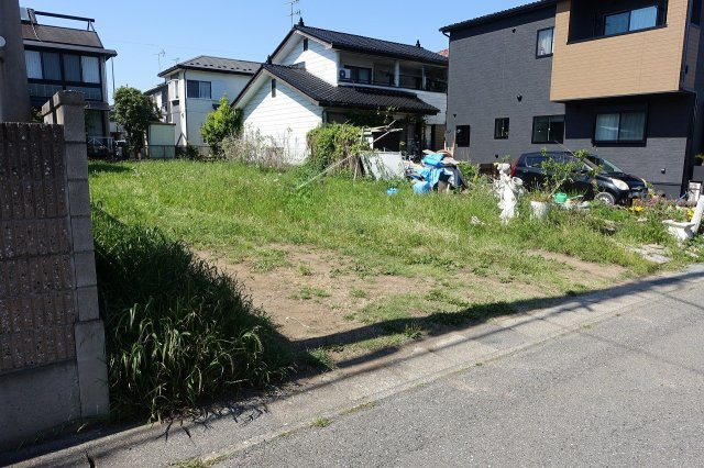 高崎市福島町　売地の外観|南西から北東方向