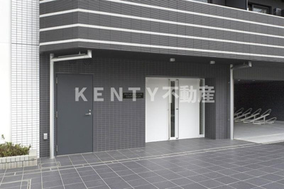 【エントランス】 | プレミアムキューブ大崎DEUX | 毎日通るエントランスはこのようになっています