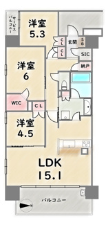 【間取り】 | クレヴィア京都西院