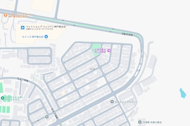 神戸市垂水区桃山台　新築一戸建ての地図|安心の10年保証！外観を美しく保ち、雨水で汚れを落とします！気になることがありましたら、お気軽にお問い合わせください！