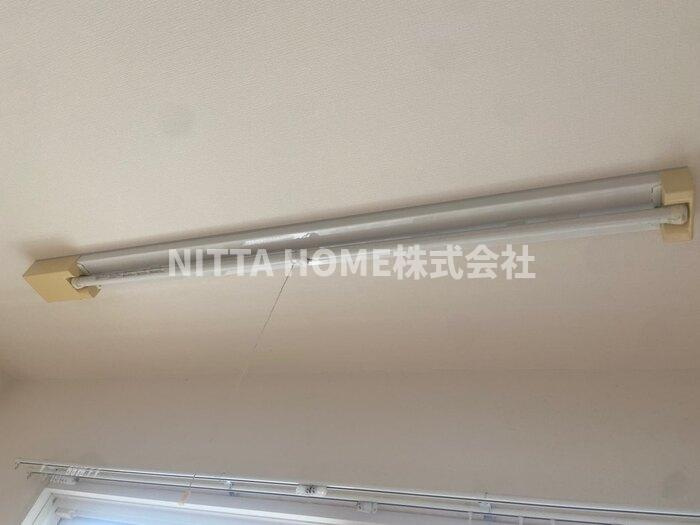 コンフォール・ヴィラ　Ｄ棟の設備|室内物干しスペースです☆彡