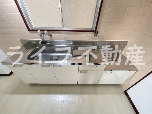 第二シャトー新町のキッチン|使いやすいキッチンです