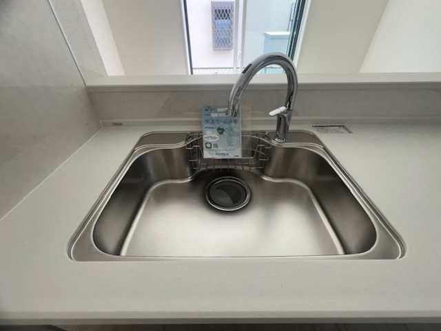 茅ヶ崎市松が丘1丁目　新築戸建　1号棟の浴室|キッチンシンク♪