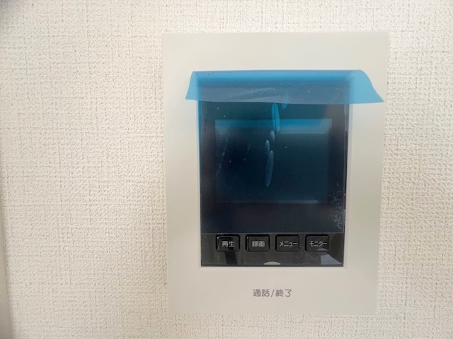 茅ヶ崎市松が丘1丁目　新築戸建　1号棟の防犯設備|訪問者の顔が見えて安心です♪