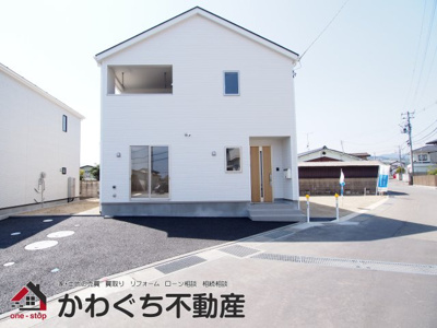 【外観】 | Cradle garden　伊達市保原町久保第３　１号棟 | ★内覧予約で新米2kg★
※同施工物件写真