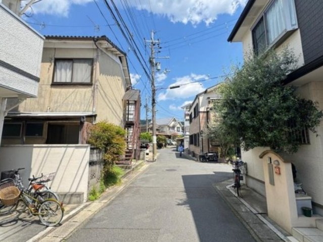 【前面道路含む現地写真】 | 山科区四ノ宮川原町　売地
